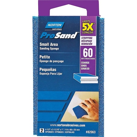 Norton Co Sponge Sndg 60G 4.5X2-11/16In 82063