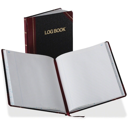 Boorum & Pease Esselte Record Rule Log Book, Black BORG21150R