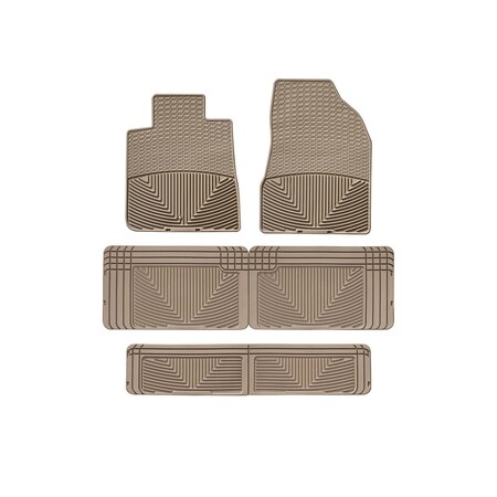 Weathertech Tan, Front, Rear, and Rear All Weather Floor Mats W68TNW25TNW60TN