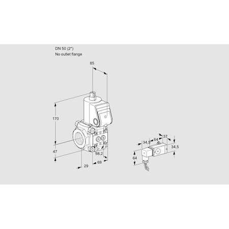 Honeywell Kromschroder VAS2T50/-N/NQ KS88006972
