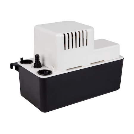 Little Giant 1/30 HP 1.333 gpm Stainless Steel Float Switch Top AC Condensate Removal Pump 554425