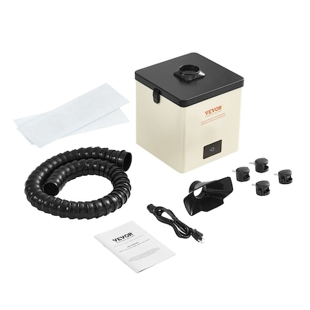 Vevor 100W Soldering Fume Smoke Extractor 3-Stage Filters 240m cu/h Air Flow XF180U