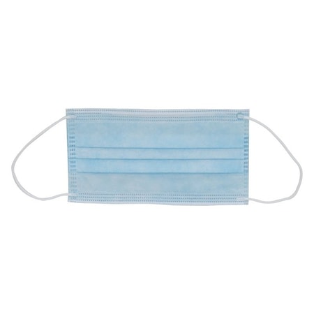 Exclusively Orgill SM88 Face Mask, OneSize, 3Layer, Blue, Elastic Ear Loop Fastening WGBZ01-50