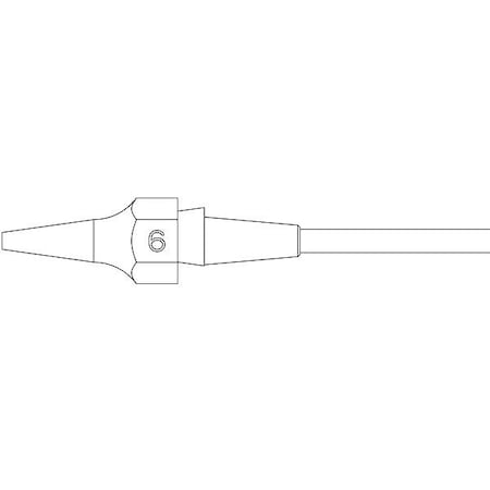Weller Xdsl 6 Desolder Tip 0.7X1.9 L 16.5 mm T0051326499