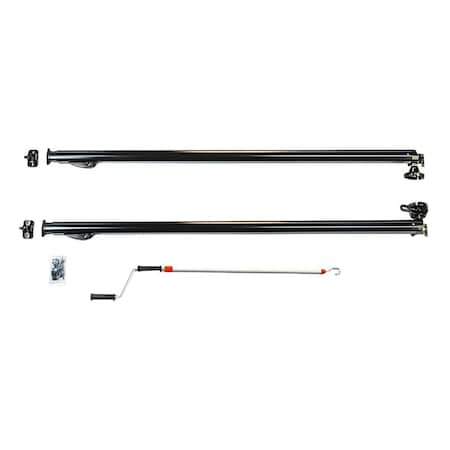 Whole-In-One KGJVT15 15 ft. Assembly Alpine Arm Set, Black WH3288561
