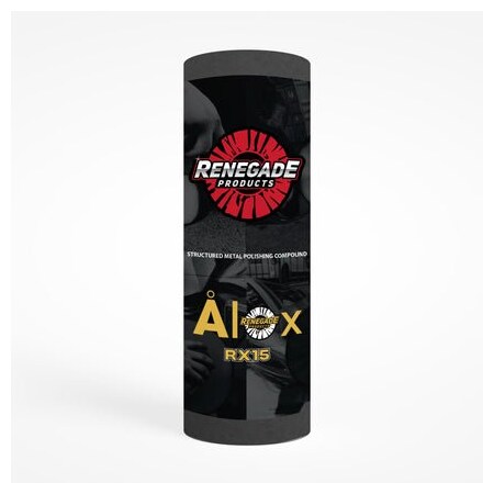 Renegade Products Usa AlOx Structured Polishing Compounds, Full Tube, RX15: Very High Finish Yellow CBMRX15-MBAR