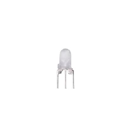 Sunled Through-Hole LEDs, 3mm Lens Diameter, Color: Red / Green Lens: White Diffused XLUGR29M
