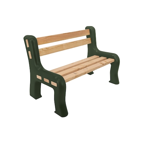Good Ideas Bench Ends - Make Your Own Outdoor Bench - Green BENCHEND-GRN