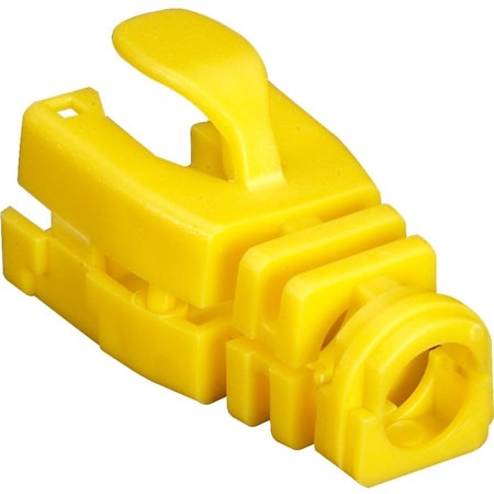 Black Box Snap-On Patch Cable Boot, 50-Pack, Yellow FMT722-SO-50PAK