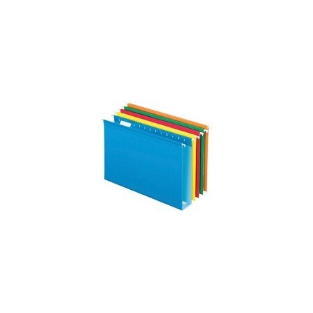 Pendaflex FOLDER, HANG, LGL, 2in-ASST, 25PK 4153X2ASST