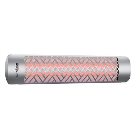 Eurofase SS Chevron Decor Plate Upgrade Kit For Eurofase 39in Patio Heaters EF39DCS1