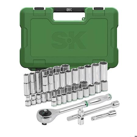 Sk 41 Piece 3/8 216P Mechanic Tool Set SK01356
