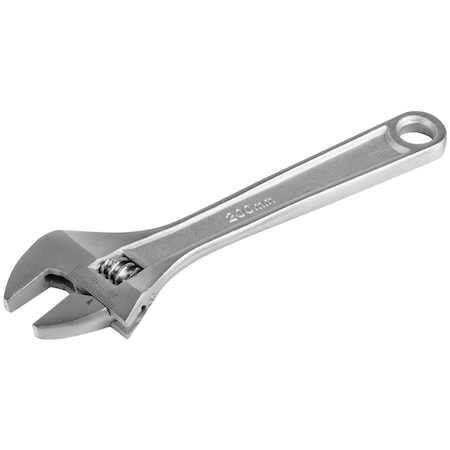 Perform Tool Adjustable Wrench 8 In Length; Chrome Alloy Steel; Single W30708