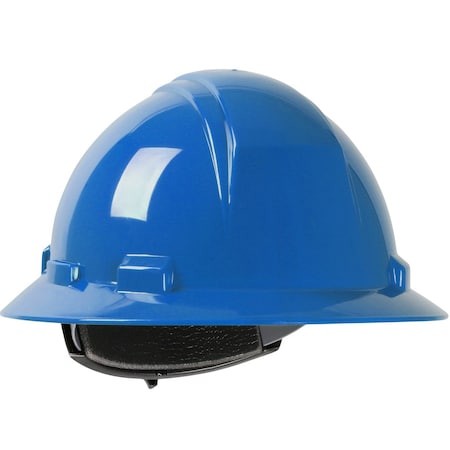 Dynamic Full Brim Hard Hat with HDPE Shell, 4-Point Textile Suspension and Wheel Ratchet Adjustment 280-HP641R-17