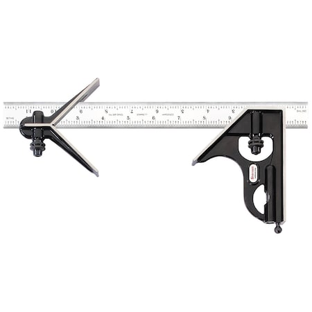 Ls Starrett COMBINATION SQUARE- 12in- 16R GRADS C33HC-12-16R