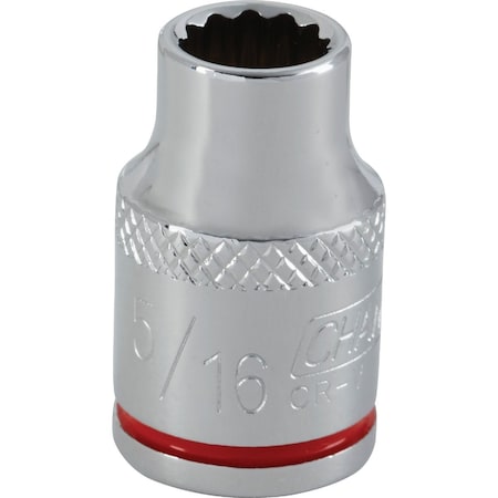 Channellock 3/8'' Drive 5/16'' 12-Point Shallow Standard Socket 346969