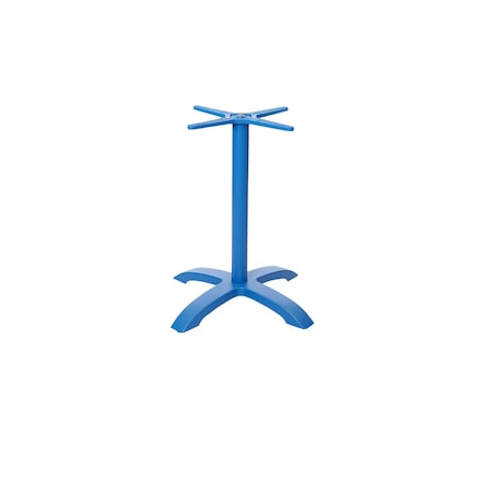 Bfm Seating Bali Table Base - Weighted Cast Aluminum - Powder Coated Berry PHTB2626BY