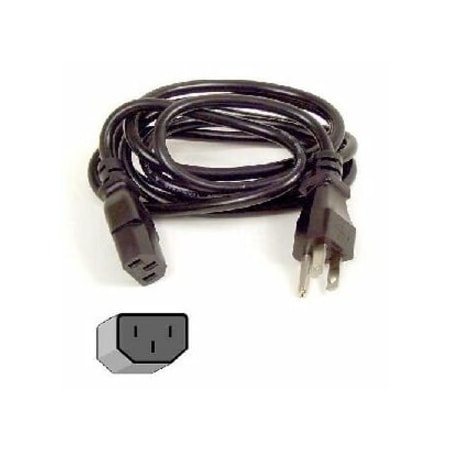 Belkin Power Ac Computer Cord Ac Plug/Computer Fem; 6 F3A104B06