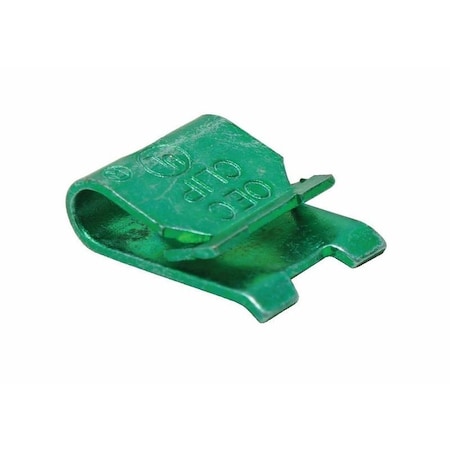 Southwire Ground Clip, 14 to 10 AWG Wire, Steel, Green 65175640