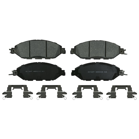Wagner Brake QuickStop Front Disc Brake Pad Set Ceramic,  ZD1649