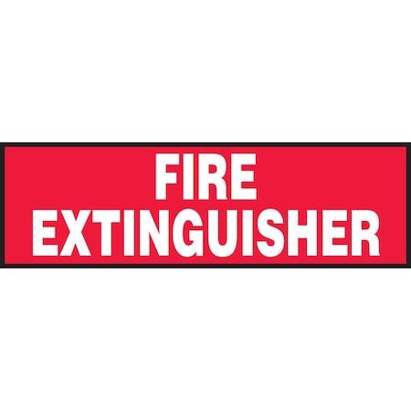 Accuform FIRE SAFETY LABEL FIRE EXTINGUISHER LFXG420XVE