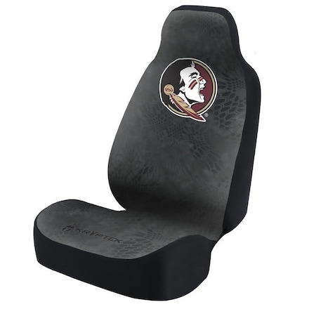 Coverking Universal Seat Cover Print 1pc, Ultimate Suede, Florida State Kryptek, w/ Black Interlock Backing USCSELA289