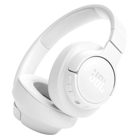 Jbl Tune 720bt Wireless Over Ear Bluetooth Headphones, White JBLT720BTWHTAM