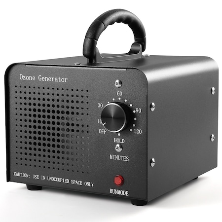 Edendirect 4000 sq. ft. HEPA-Type Ozone Generator in Black, 30000 mg/H Black ZR-OG01