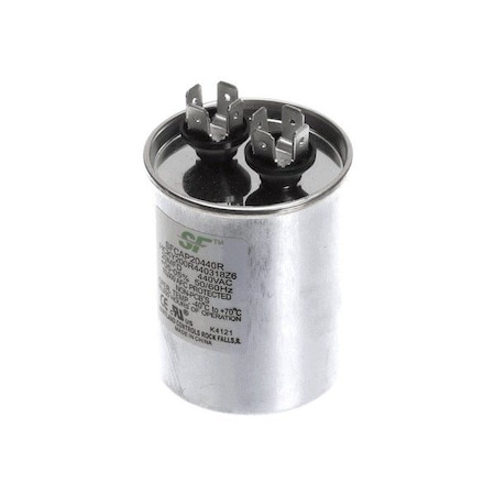Trane CAPACITOR, 20MFD 370/440V ROUND RUN CAPA SFCAP20440R