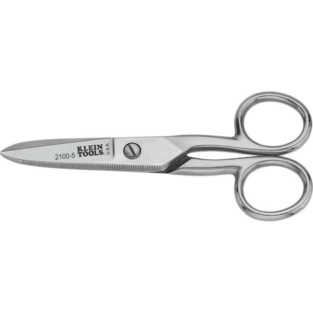 Klein Tools Electrician's Scissors, 5-1/4-Inch 2100-5