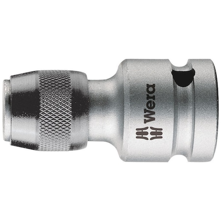 Wera 784 C 1/2 in Adaptor with quick-release chuck, 784 C/2 x 5/16 in x 50 mm 5042768001