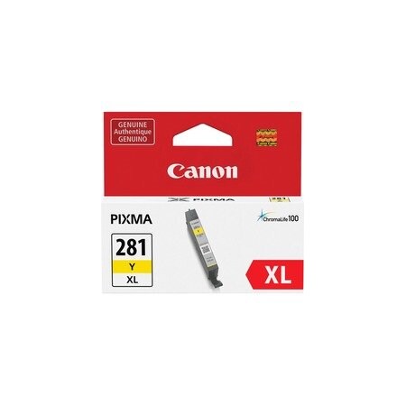 Canon CLI-281XL Original Inkjet Ink Cartridge, Yellow, Inkjet CLI281XLYW