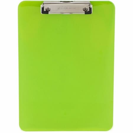 Charles Leonard CLI Rubber Grip Clipboard, 8-1/2" x 11", Neon Green 89725