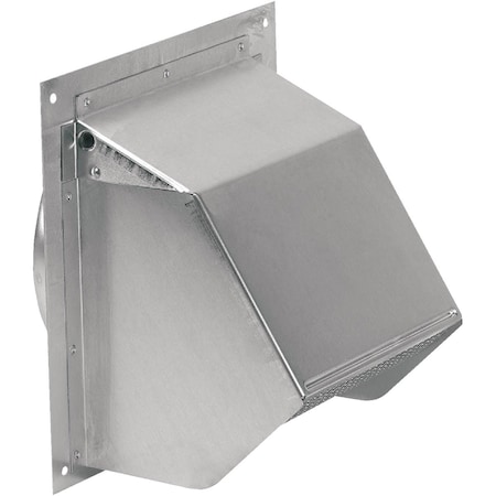 Broan-Nutone 6'' Mill Finish Aluminum Wall Vent Cap 641