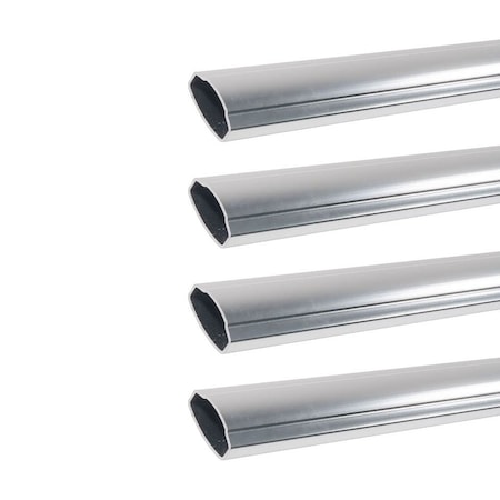 Mytee Products 103 in Adjustable Aluminum Cross Bar Dump Truck Tarp Systems Side Trailer Arm, 4PK T-ACT103x4