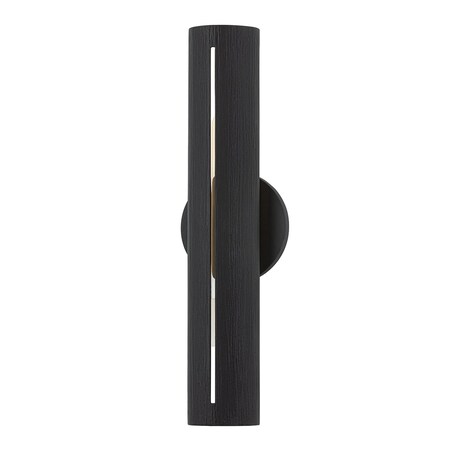 Troy Lighting Brandon 2 Light Wall Sconce 3.13 In. Textured Black B7881-TBK