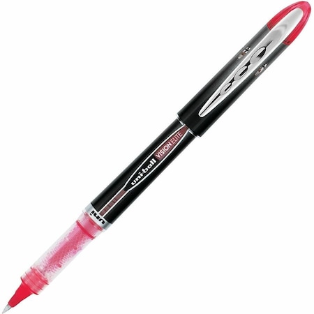 Uni-Ball Pen, Ub, Visionelite, 0.5Mm, Rd UBC69022