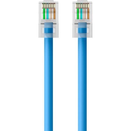 Belkin 100Ft Cat5E Patch Cable, Utp, Blue Pvc Jacket, 24Awg, T568B, 50 A3L791-100-BLU