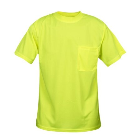 Cor-Brite Shirt, Short Sleeves, Non Rated, Lime V1314XL