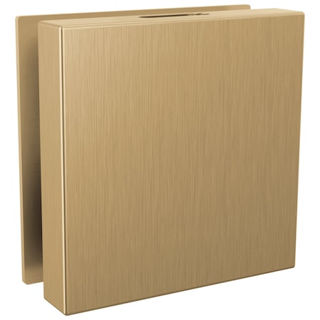 Delta Universal Showering Components Contemporary Square Steam Head In Lumicoat Champagne Bronze RP103310CZPR