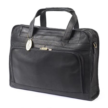 Executive Travel 168E-black Professional Computer Briefcase - Black EX2210806