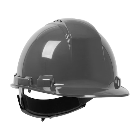 Dynamic Vented, Cap Style Hard Hat w/HDPE Shell, 4-Point Textile Suspension and Wheel Ratchet Adj. 280-HP241RV-14
