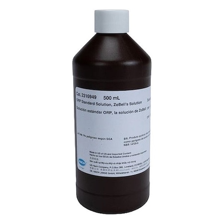 Hach ZoBell's ORP/Redox Standard Solution 2316949