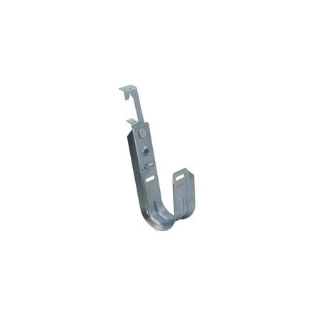Cable Wholesale 2 Inch J-Hook Multi-Function Batwing with Retainer Clips, 25 pack 92J1-50003