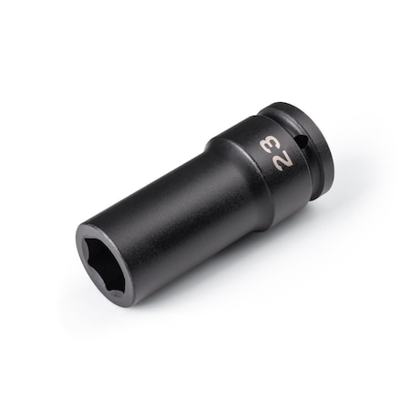 Tekton 3/4 Inch Drive x 23 mm Deep 6-Point Impact Socket SID33123