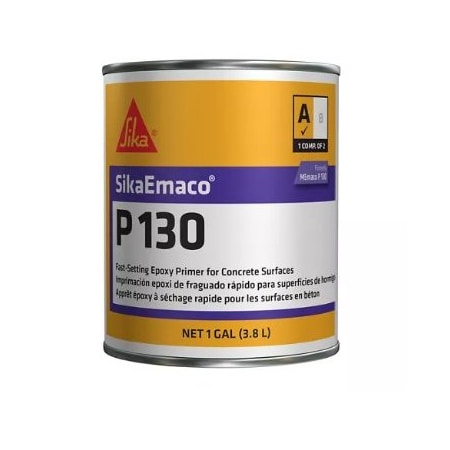Sika SikaEmaco P 130 Fast-Setting Epoxy Primer for Concrete Surfaces Part A 1 Gallon Can 811866