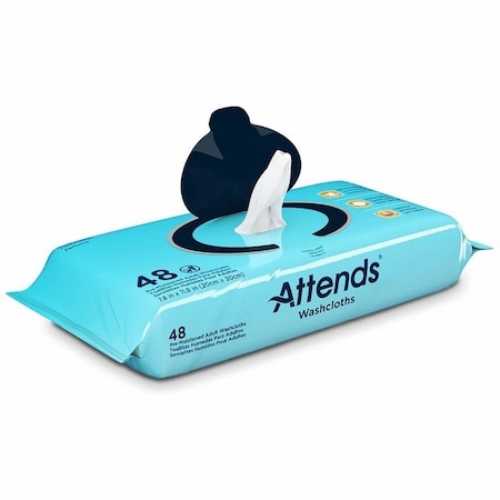 Attends Personal Cleansing Wipe Soft Pack Scented, 7.8 X 11.8 Inch, 576PK WCPP1000