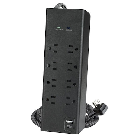Powerzone SURGE COAX A&C 3000J BLACK 6FT ORPBSUFC408