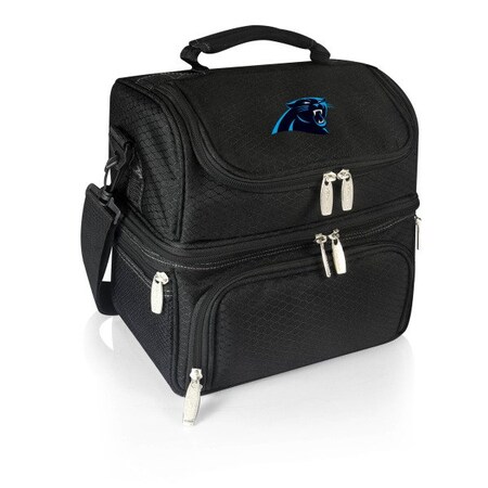 Picnic Time Family Of Brands NFL Carolina Panthers - Pranzo Lunch Bag Cooler with Utensils 512-80-175-054-2