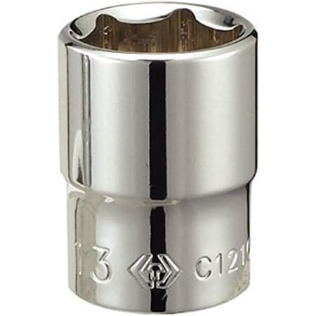 Kt Pro 1/4" Drive Socket 12mm Metric 6 Point C1210M12